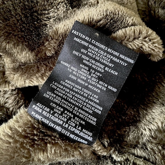 32 Degrees Heat Plush Jacket Forest Wood Green Size S - Picture 10 of 11